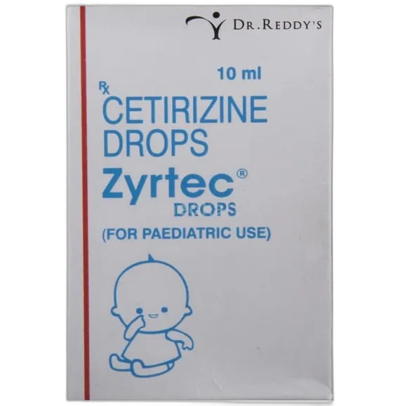 zyrtec drops 10 ml